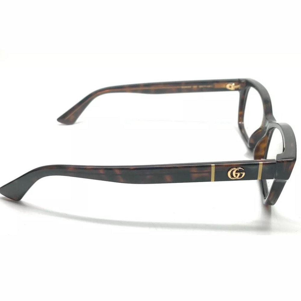 Gucci Women's Havana Authentic Eyeglasses - Picture 3 of 4